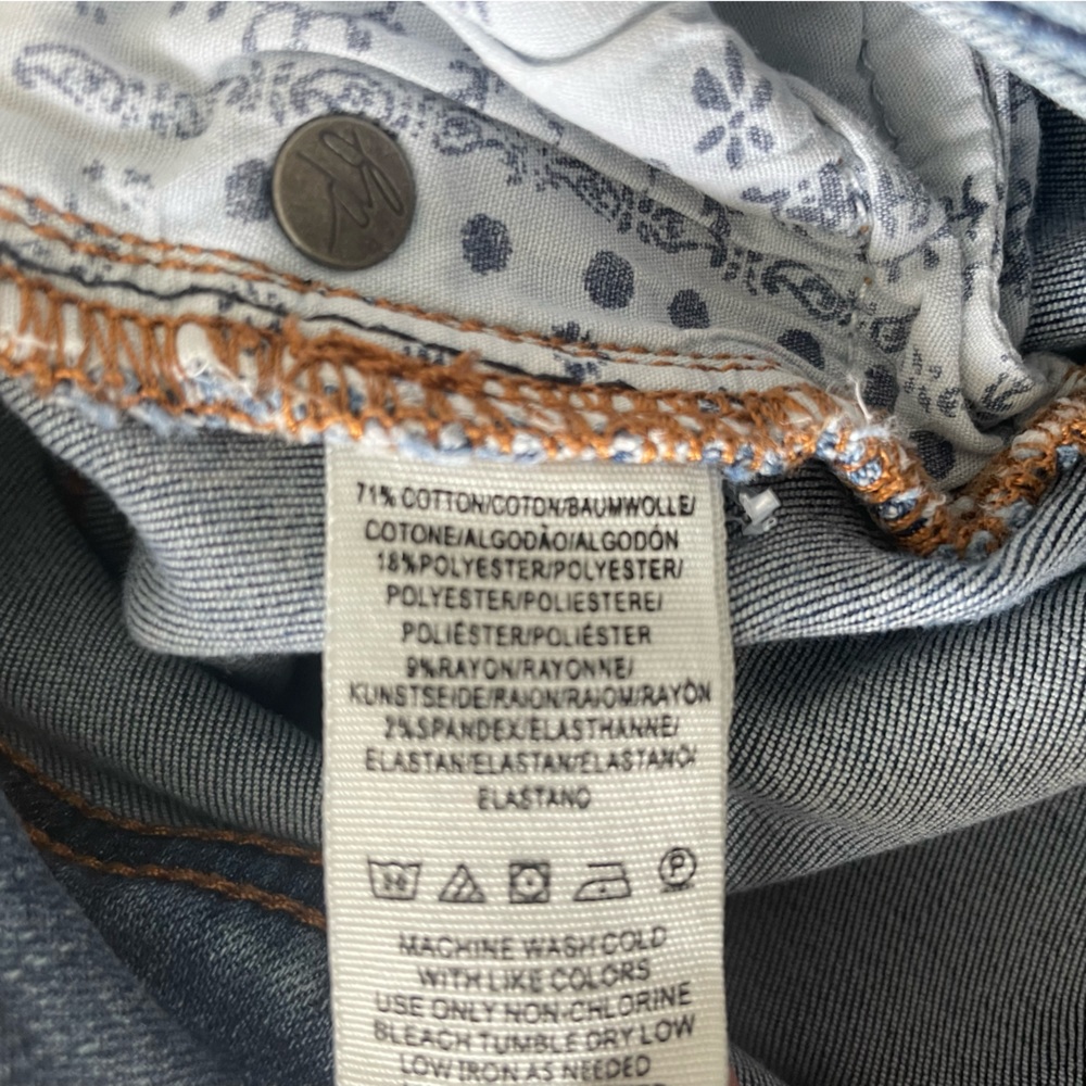 Free People Bootcut Jeans, Size 28 - Picture 4 of 4